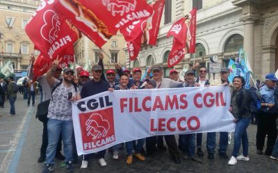 Filcams, sciopero della vigilanza: braccia incrociate per il 95% dei lavoratori lecchesi