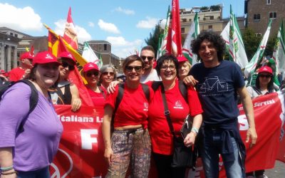 Filcams a Roma per lo sciopero Pulizie e servizi integrati/multiservizi
