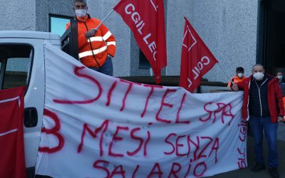 Slc, sciopero alla Sittel giovedì 3 dicembre