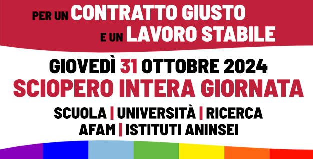 FLC, SCIOPERO GENERALE SETTORI ISTRUZIONE E RICERCA