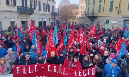 1000 PERSONE IN PIAZZA DURANTE LO SCIOPERO GENERALE PER CAMBIARE LA LEGGE DI BILANCIO